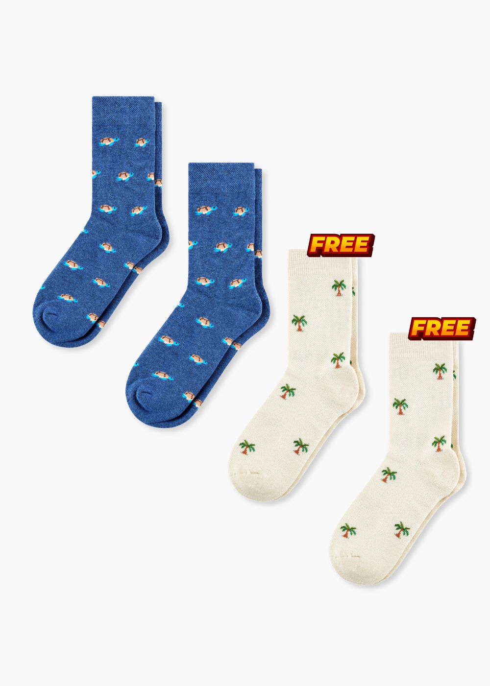 Turtle, Palm Trees BUNDLE (4 Pack)