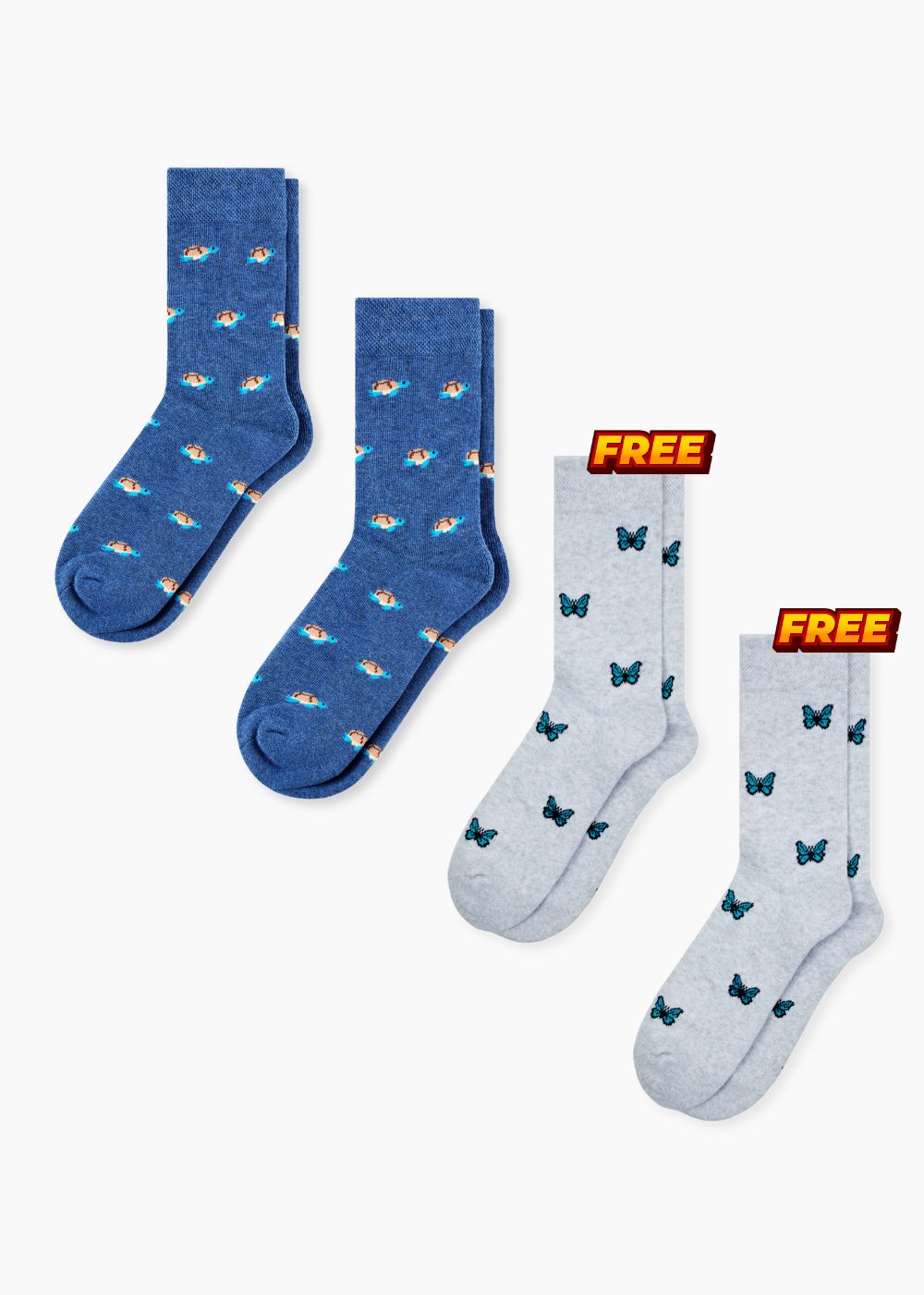 Turtle, Butterfly BUNDLE (4 Pack)