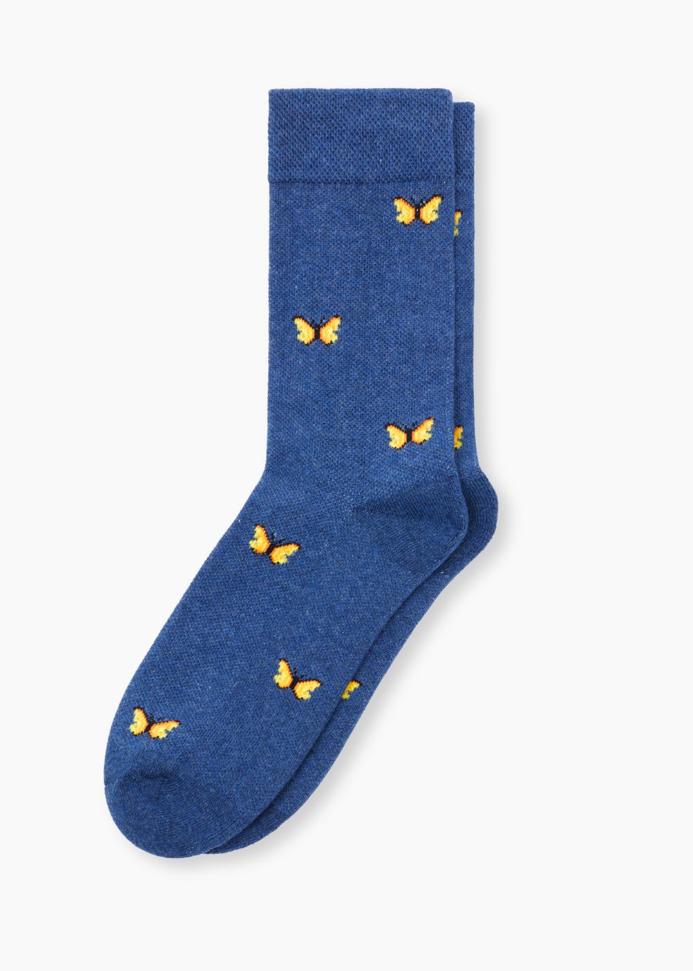 Butterfly Compression Socks (Navy Blue)