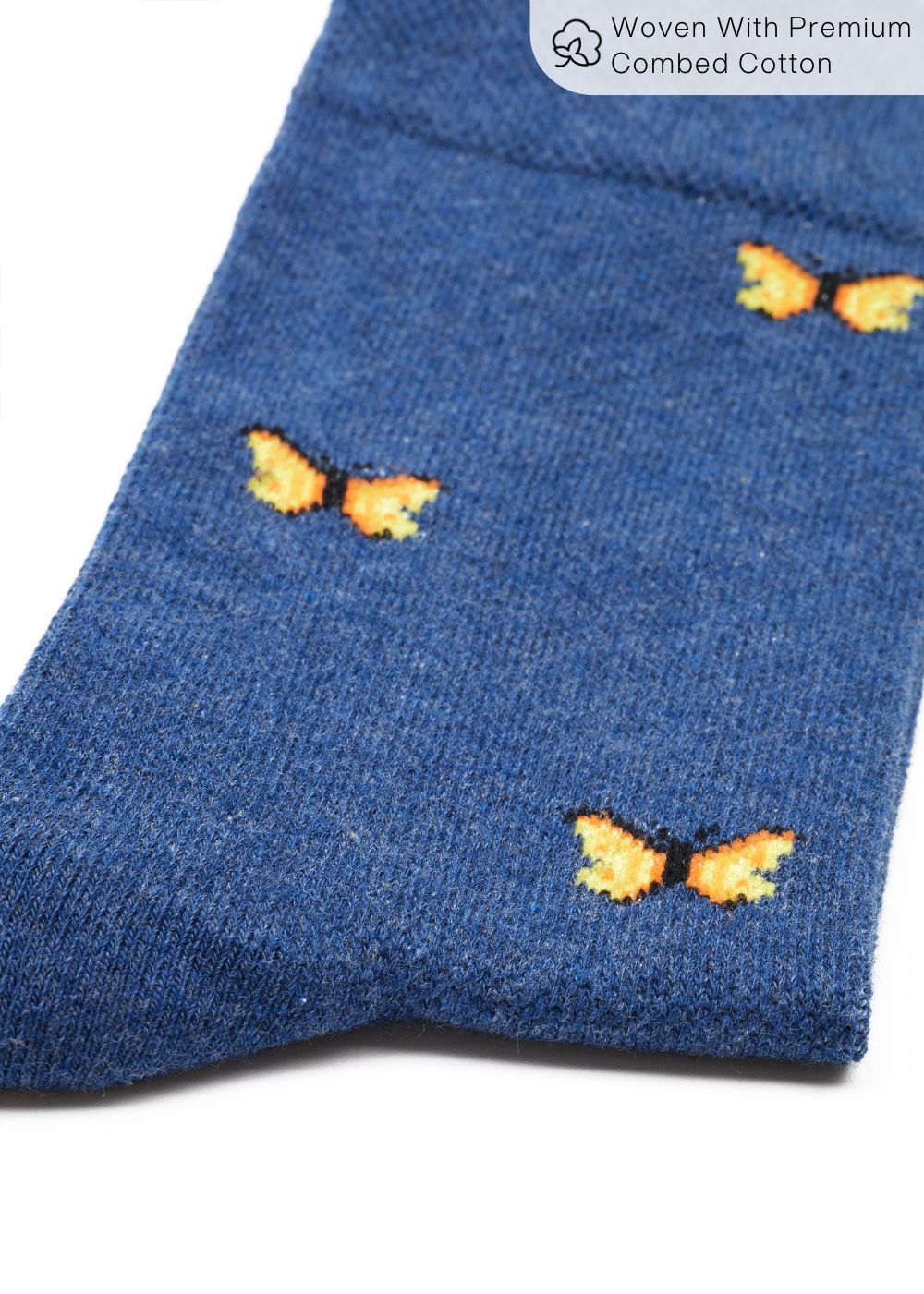 Butterfly Compression Socks (Navy Blue)