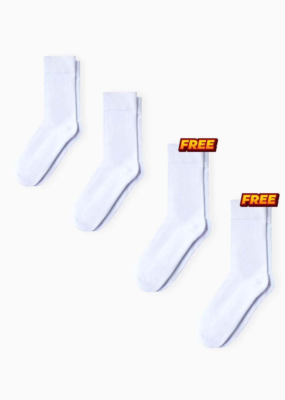 White BUNDLE (4 Pack)