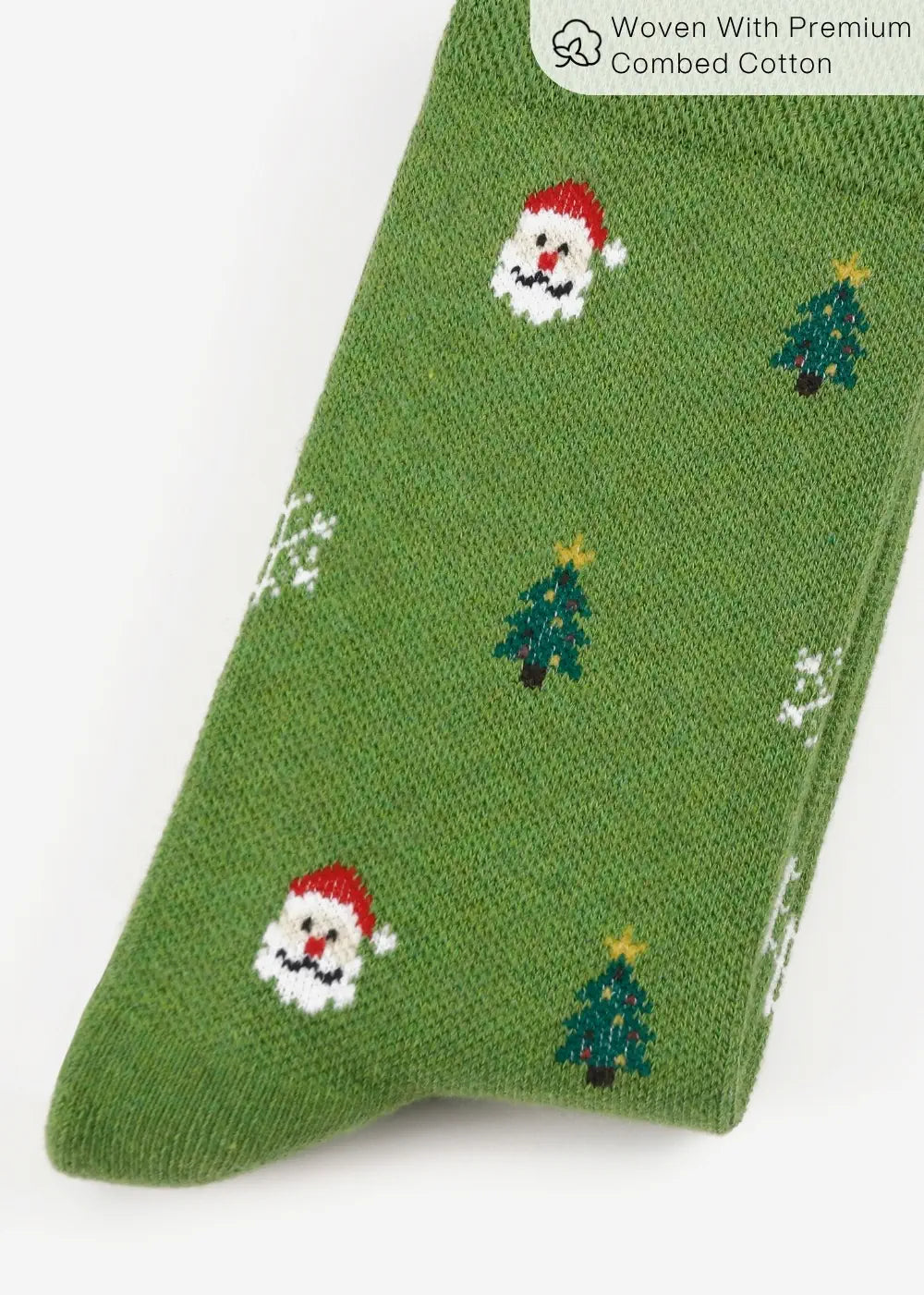 Christmas Compression Socks (Green)