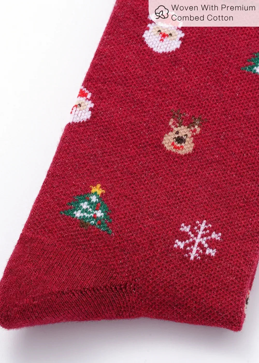 Christmas Compression Socks (Red)