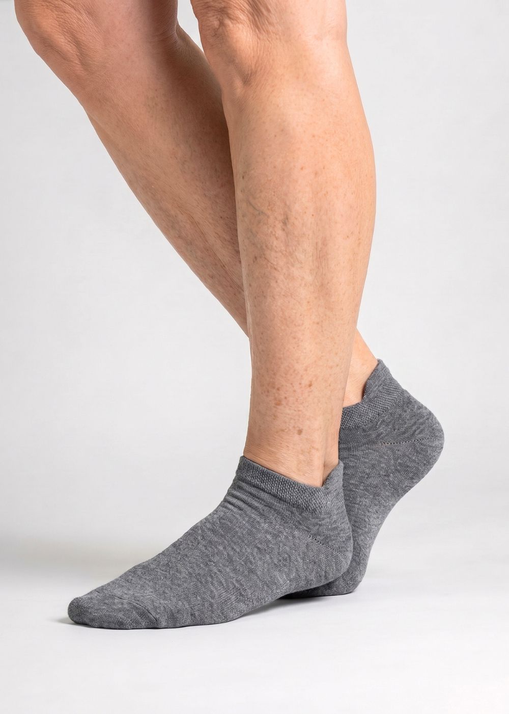 Charcoal Grey Ankle Compression Socks