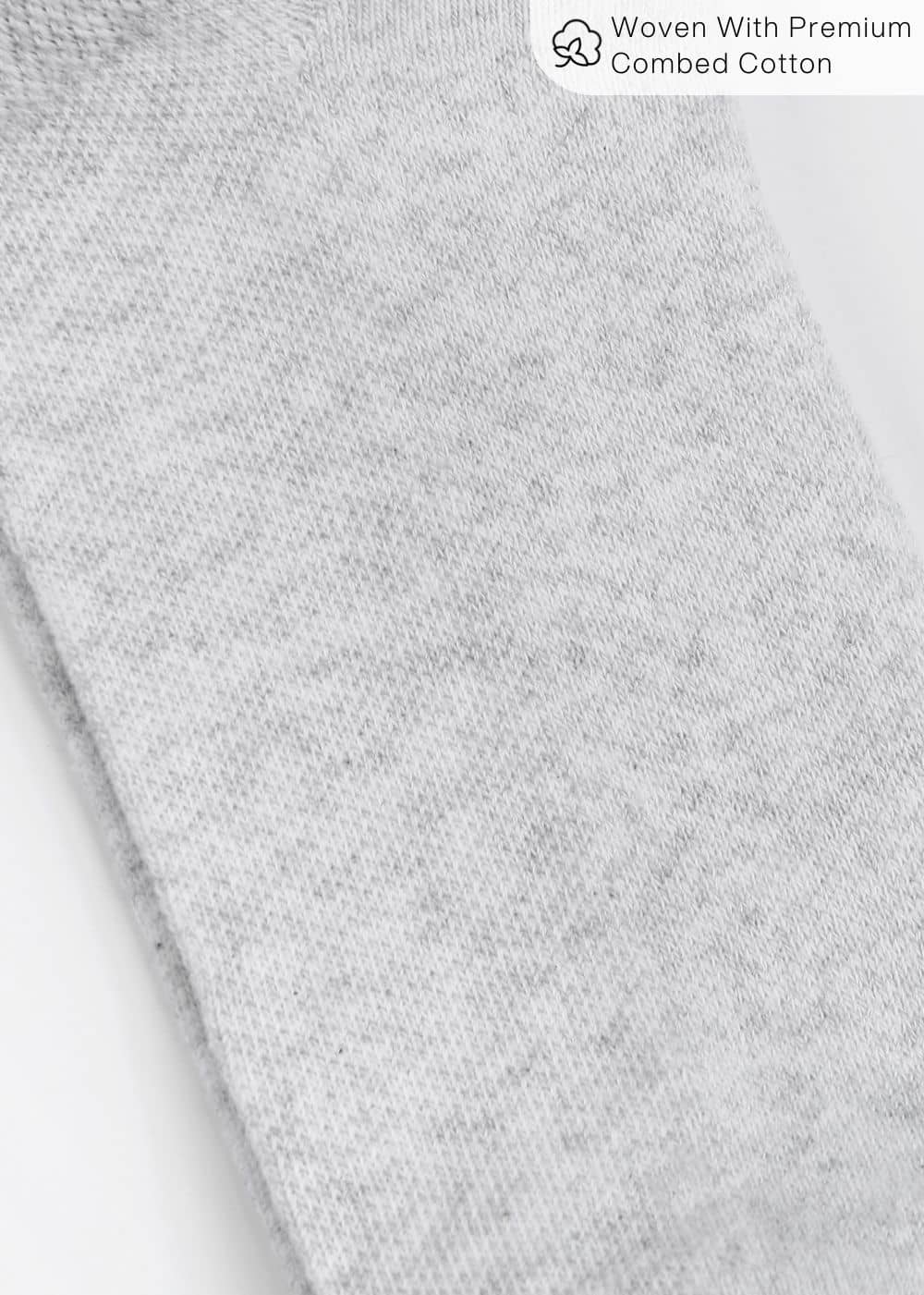 Grey Ankle Compression Socks