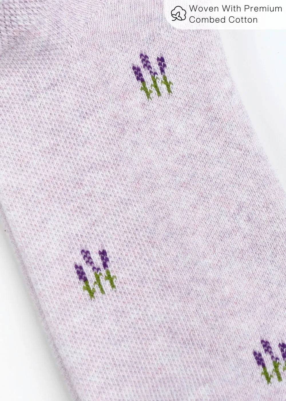 Lavender Ankle Compression Socks