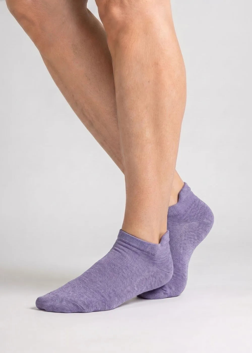 Purple Ankle Compression Socks