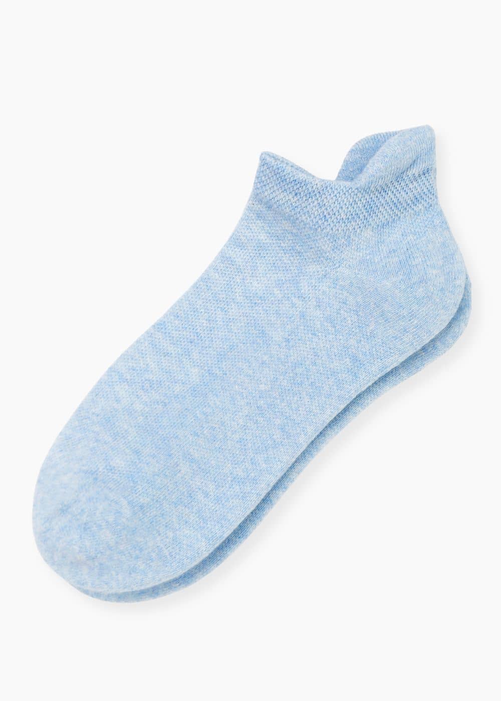 Sky Blue Ankle Compression Socks