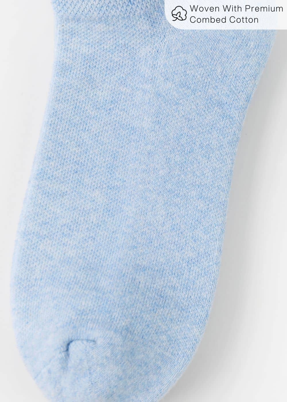 Sky Blue Ankle Compression Socks