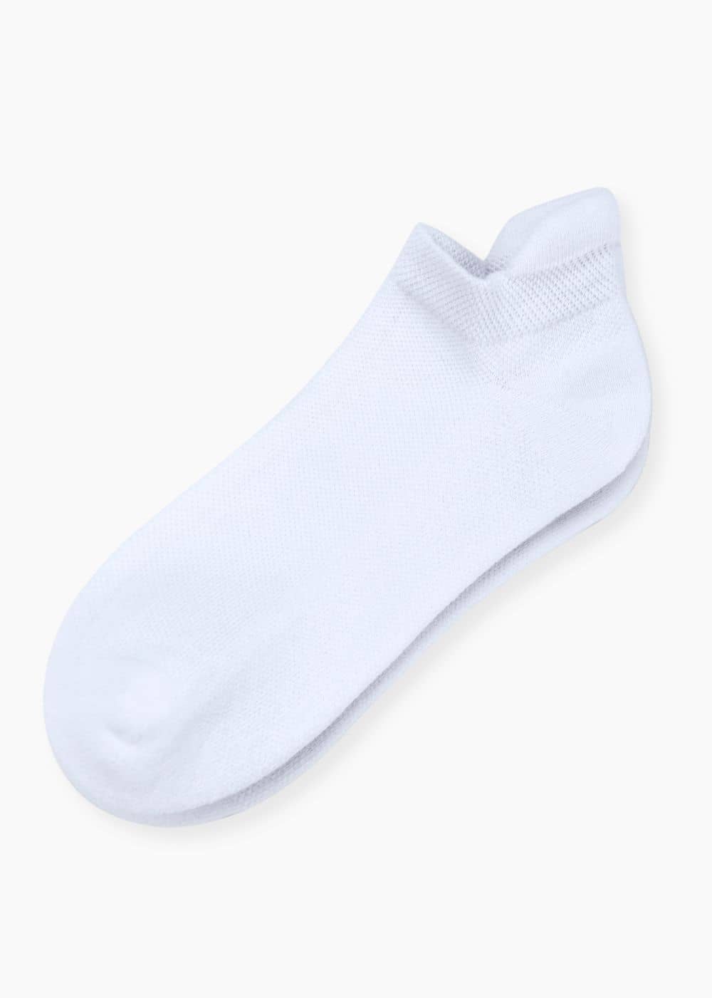 White Ankle Compression Socks