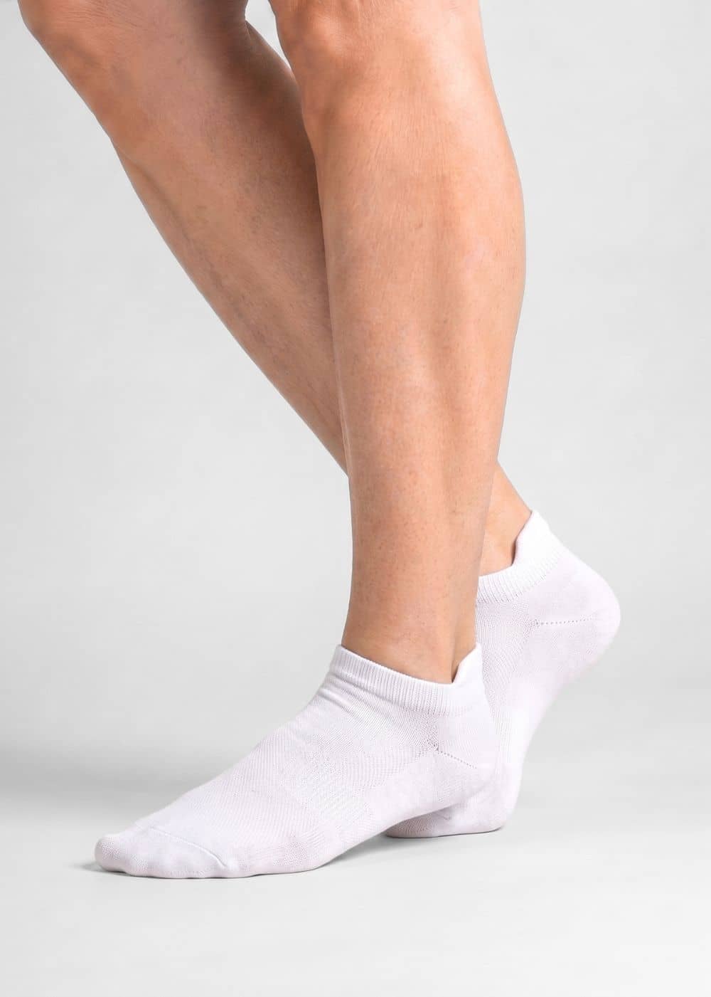 White Ankle Compression Socks