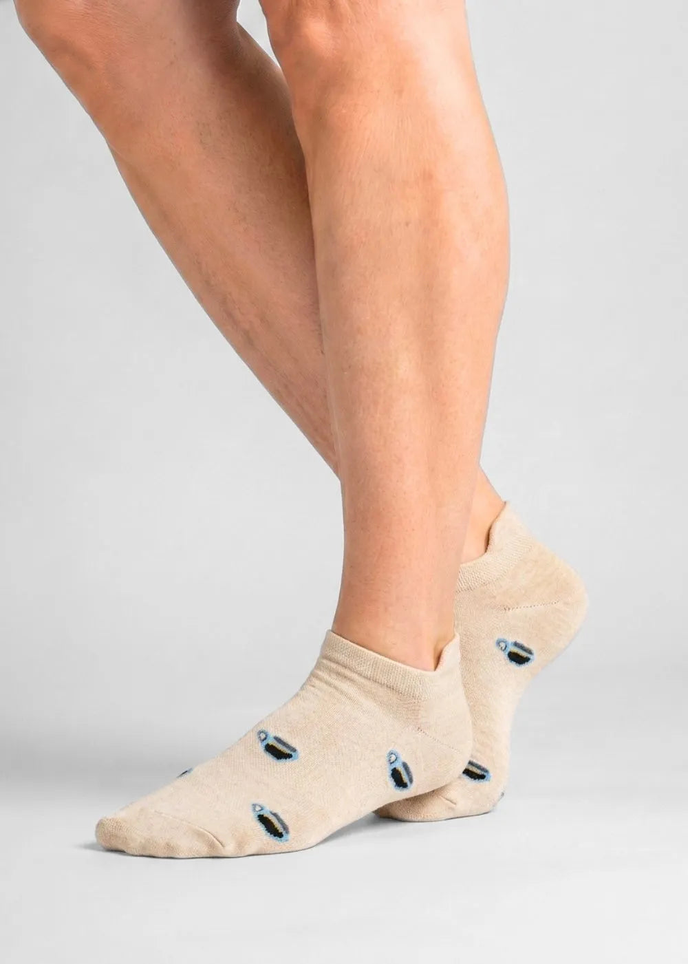 Coffee Ankle Compression Socks